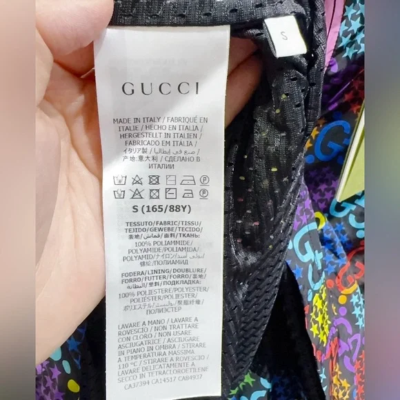 Authentic Gucci Multicolor GG Logo Jacket - Picture 5 of 6